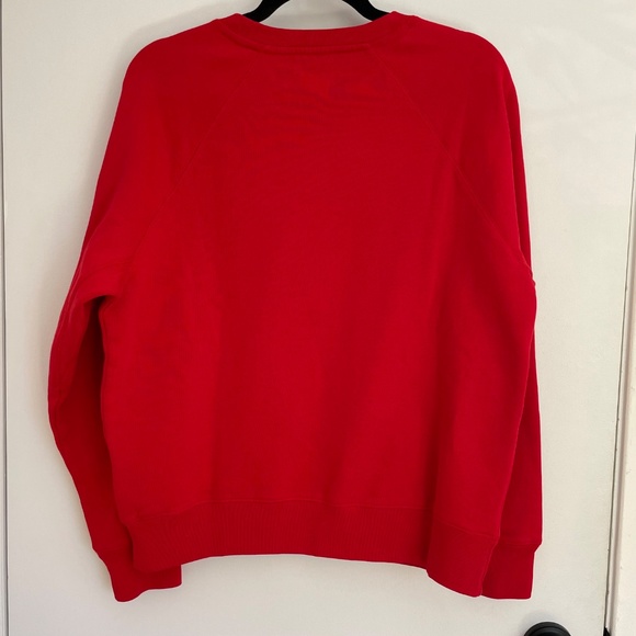 Zadig & Voltaire Upper Psyche Red Sweatshirt Womens Sz Small - Picture 3 of 7